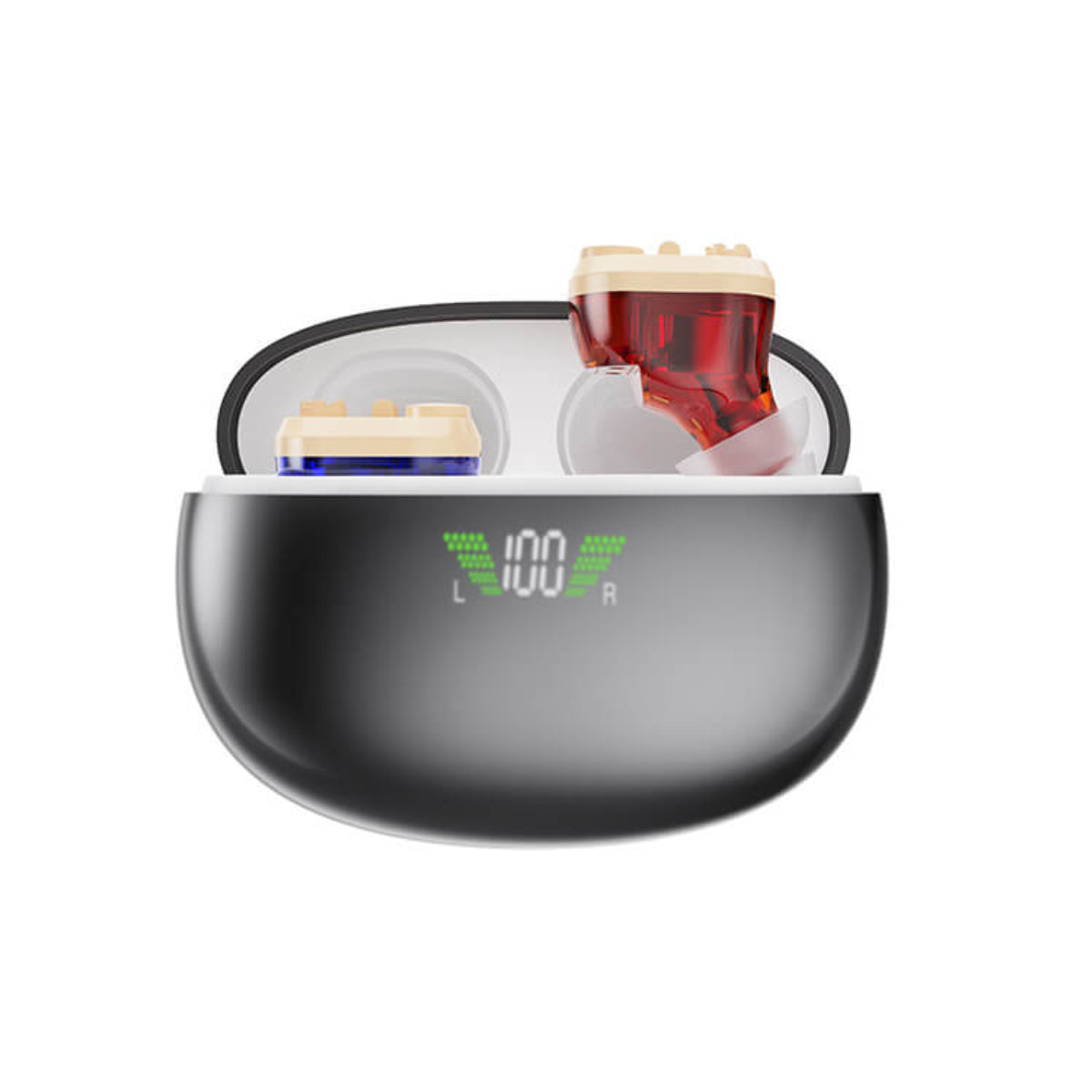 Micro CIC Digital Recageable Hearing Aids (Pair)-09