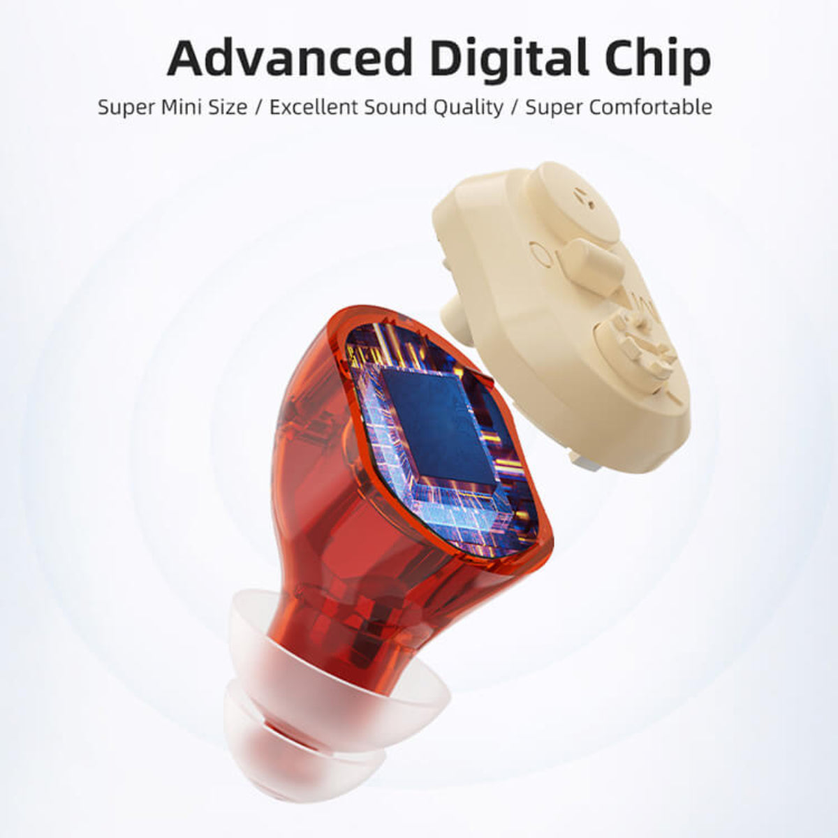 Micro CIC Digital Rechargeable Hearing Aids (Pair)-03