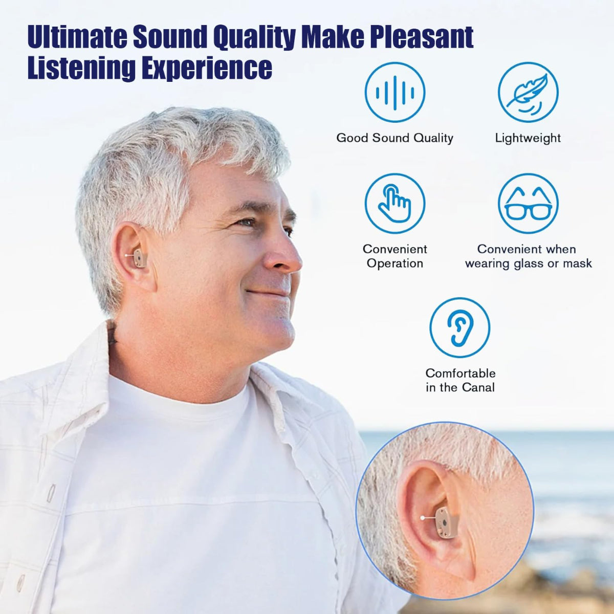 Micro CIC Rechargable Hearing Aids (Pair) Binaural-04