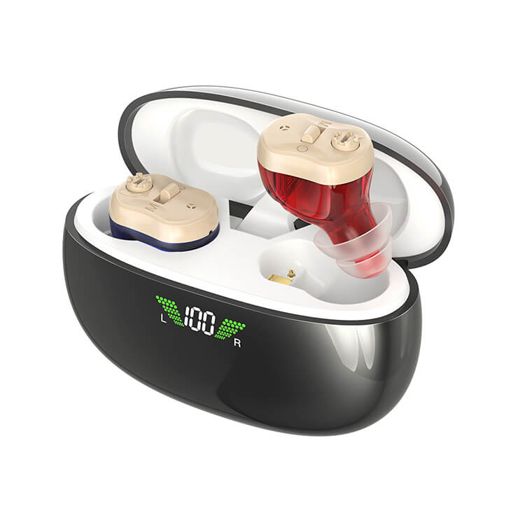 Micro CIC Digital Rechargeable Hearing Aids (Pair)